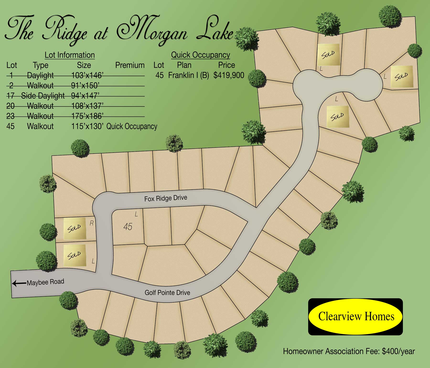 Clearview Homes New Construction Homes